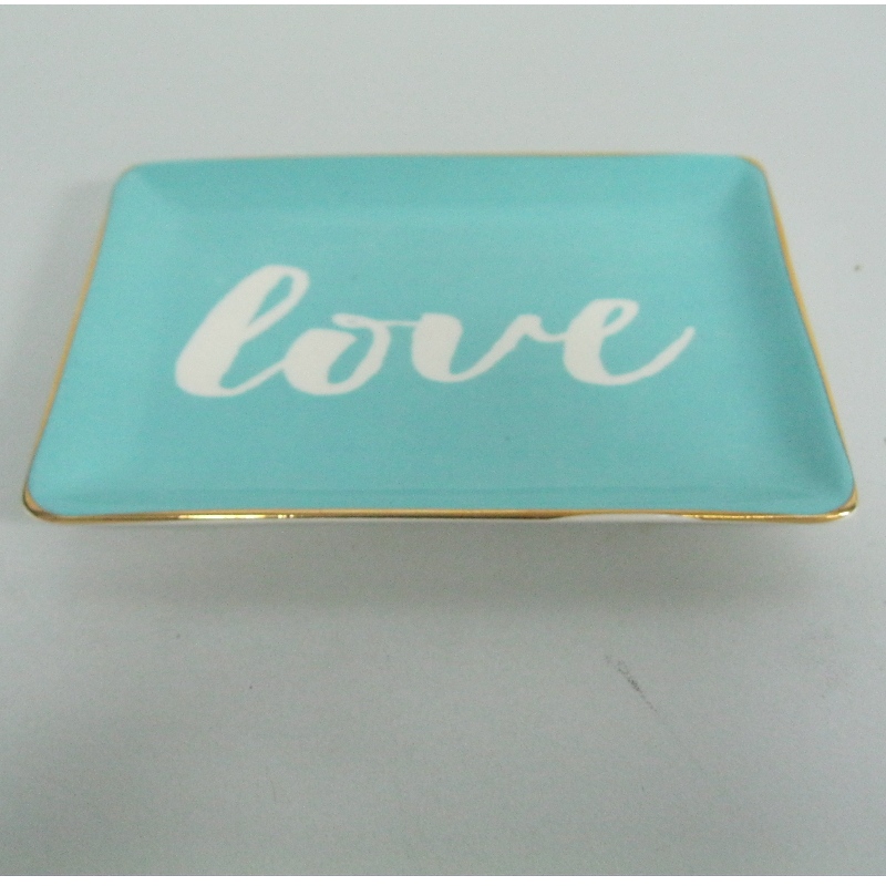 Gold Rimmed Ceramic Food Service Plate Defication Plate 4\\\