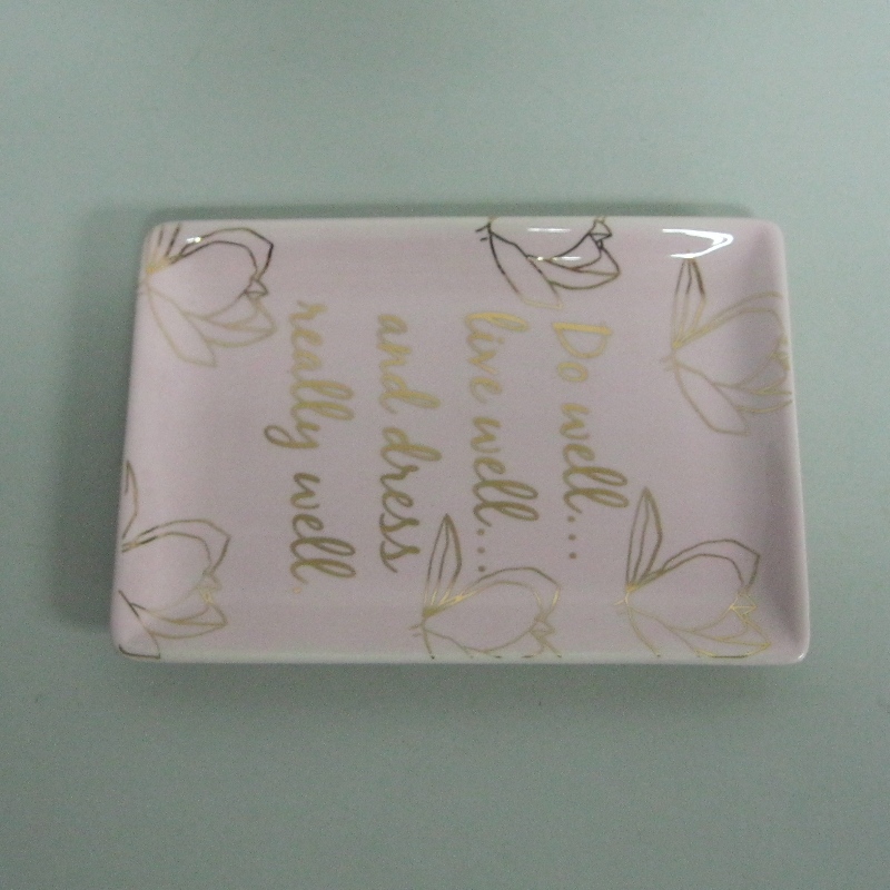 Ceramic Dekorációs Plate Food Service Plate 2.75\