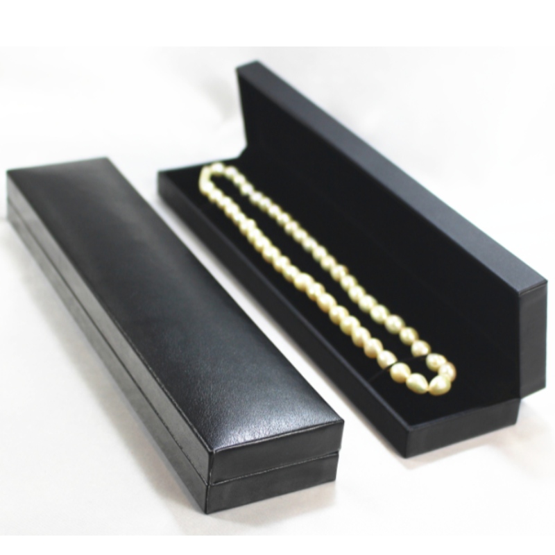 Tétel V-11S téglalap Leatherette Papírdoboz 190*35mm érme, jelvény és nyaklánc stb. mm.227*50*28, súly körülbelül 130g