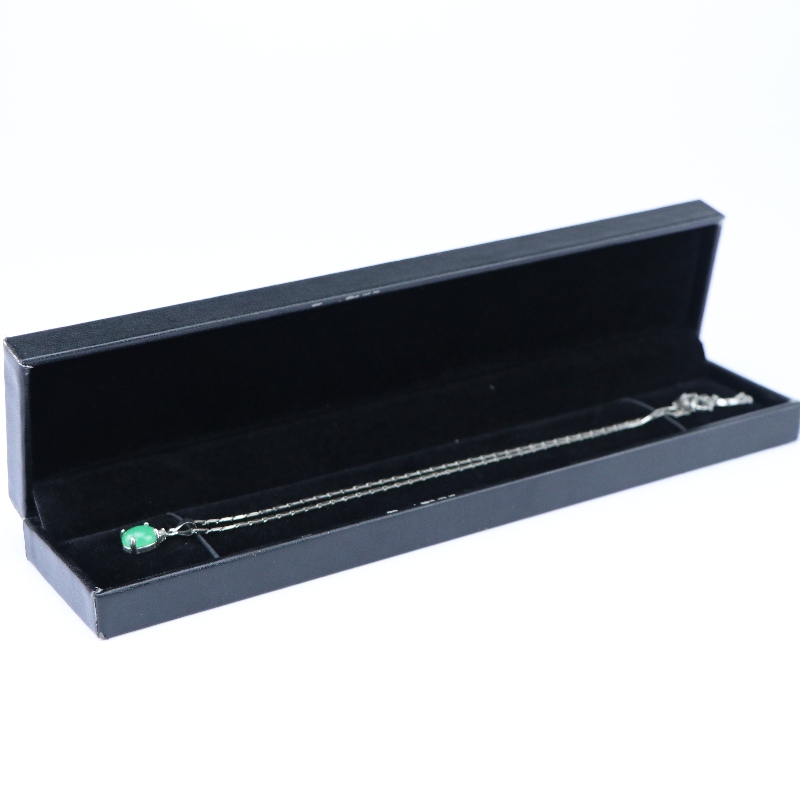 Tétel V-11S téglalap Leatherette Papírdoboz 190*35mm érme, jelvény és nyaklánc stb. mm.227*50*28, súly körülbelül 130g