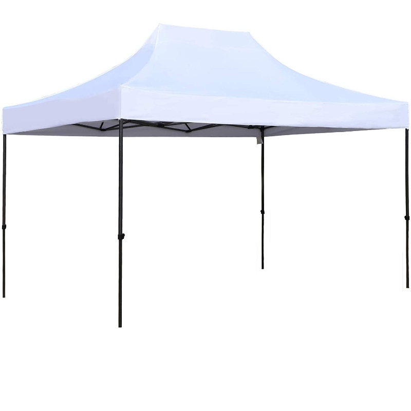 10'x15 '-es összecsukható baldachinos sátor hordtáskával, azonnali kereskedelmi party baldachinos nappali menedék állítható magassággal