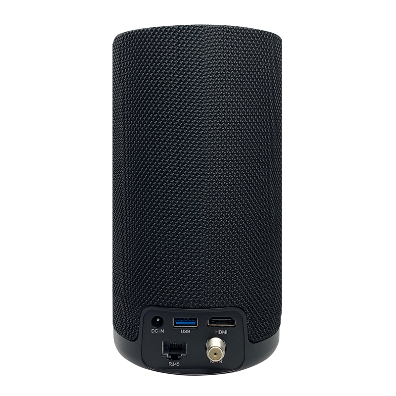 Távoli mező hangvezérlésű 4K Android TV intelligens hangszóró, beépített Google Assistant segítségével