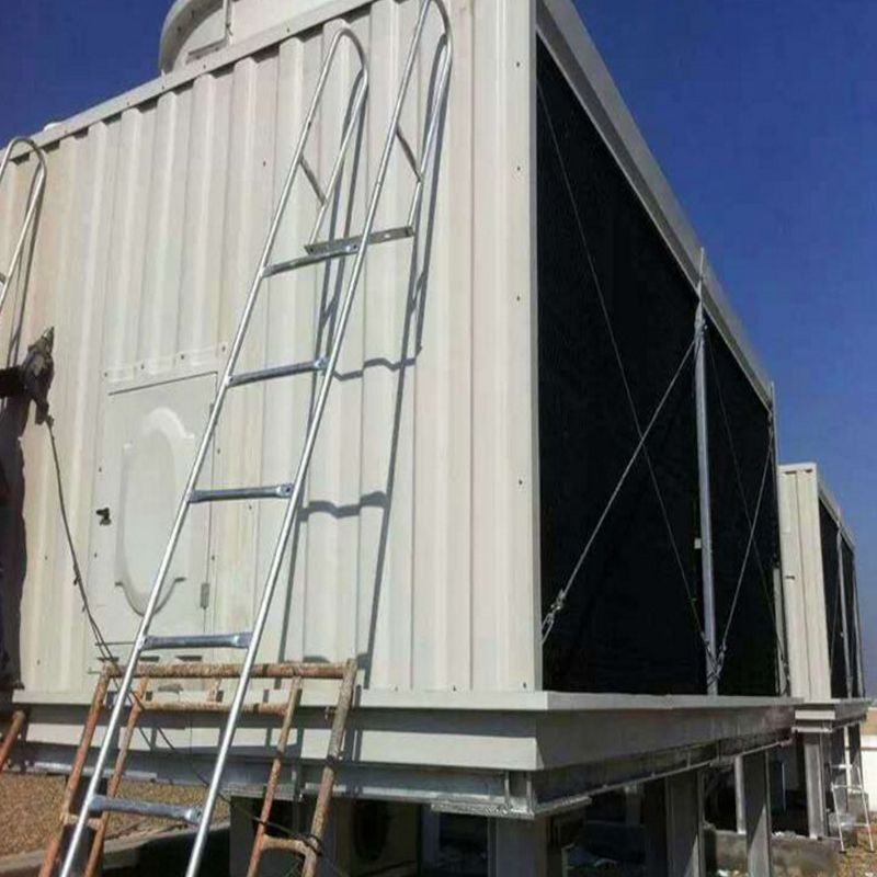 Ellentétes áramlású kör alakú hűtőtorony Keresztáramú négyszögletes hidegvíz-torony zárt torony