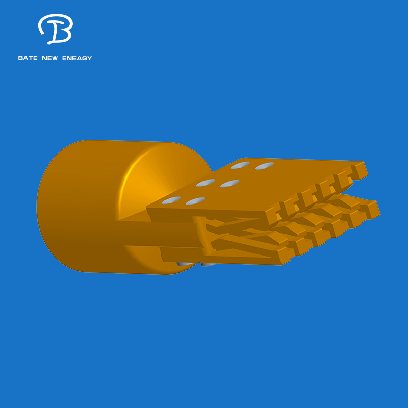 Magas feszültségű terminál speciális csatlakozó elektromos szekrényhez Rézszalagos csatlakozóhoz, rézdugóhoz A kapcsoló csatlakozó