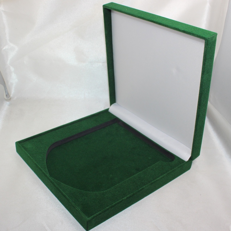 Tétel V-23L négyzet alakú flanelette box 150*150mm fiti érmékhez, érmekhez és jelvényekhez stb. mm.192*192*40, súlyzók körülbelül 335g