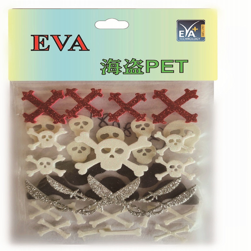 Hab matricák PET Hab Csillogó PET Hab alakú PET