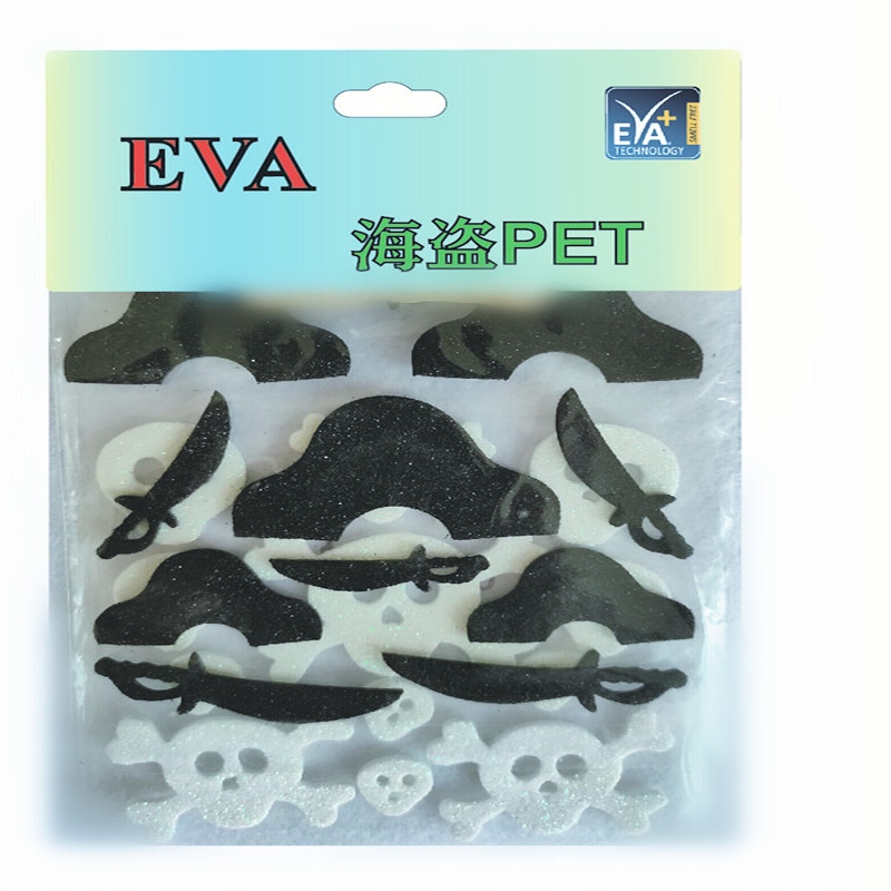 Hab matricák PET Hab Csillogó PET Hab alakú PET