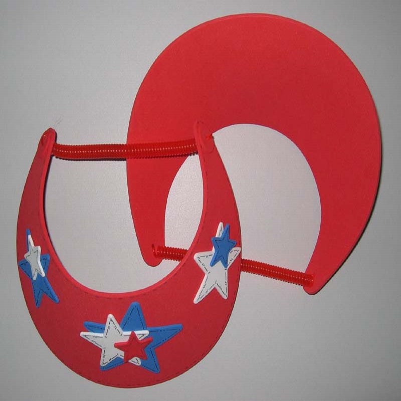 Hab koronás kalap EVA H nap kalap Hab kalap