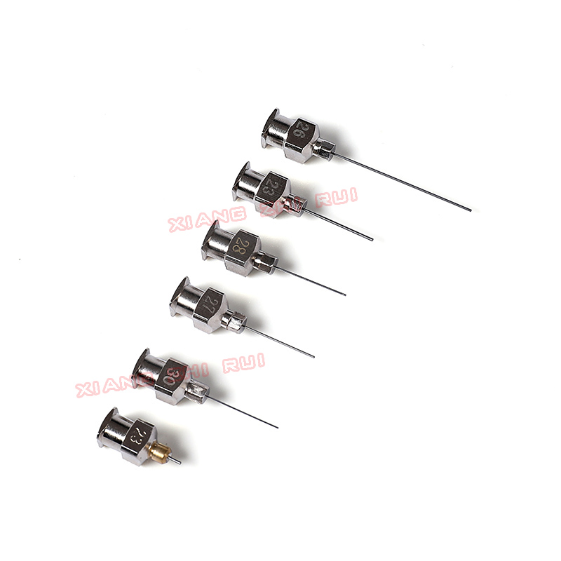 Kiváló minőségű rozsdamentes acél adagolótű, nincs ragasztó blokkolás, sima áramlás