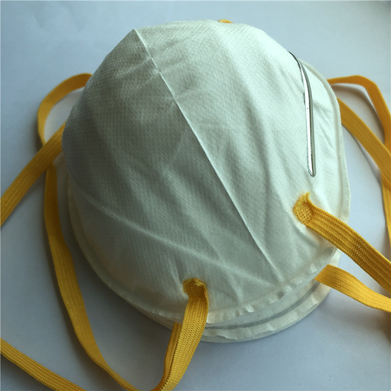 Kiváló minőségű gyors szállítású, kupa alakú, fejre szerelt N 95 arcmaszk