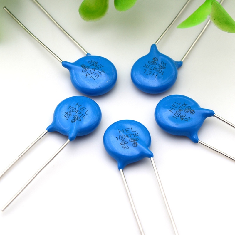 HEL fém-oxid varisztor 5D ~ 20D kék, komplett modellek és UL, VDE, CQC tanúsítvánnyal rendelkeznek