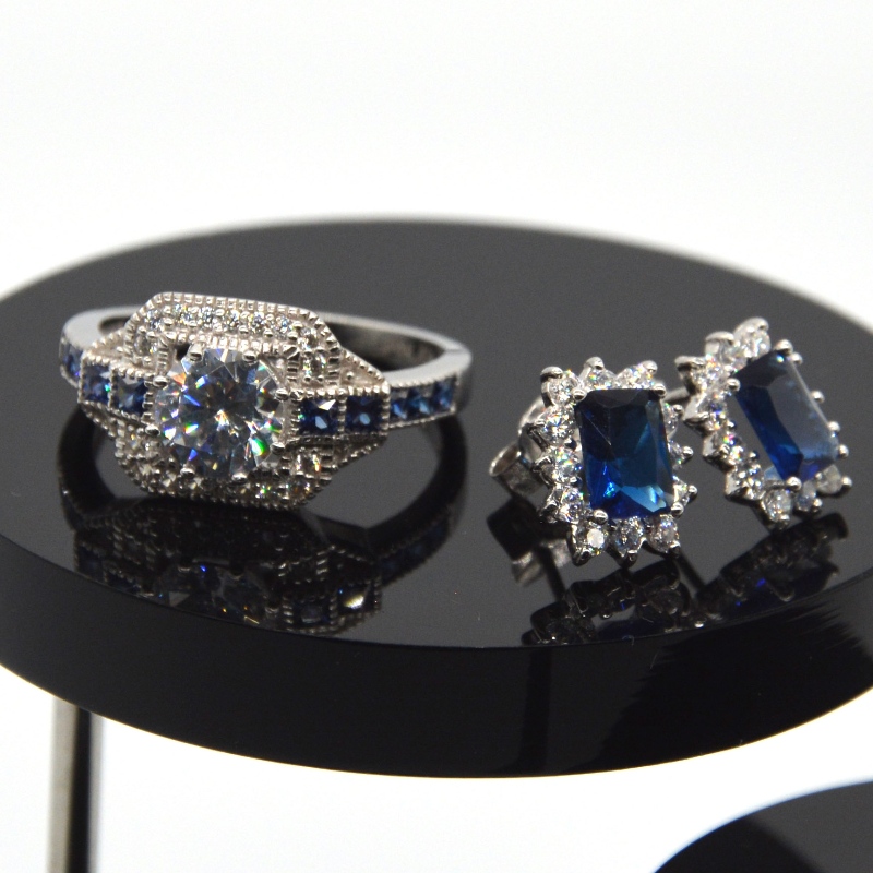 Ezüstékszer: FashionSilverjurse Silverware Ring Necklace RFBSLTZ001