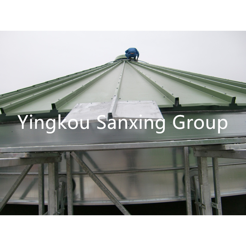 Spirálos varrás típusa Steel Silo Machine