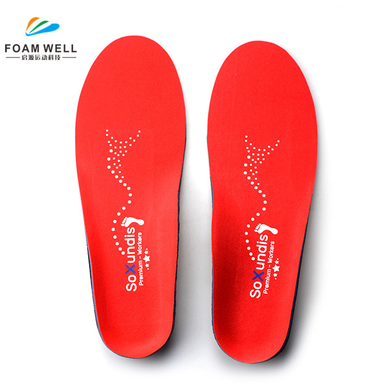 Hot Eladó PU Foam EVA Shoe Inserts for Plantar Fasitis Flat Foot High Arch Support Orthotics Insoles