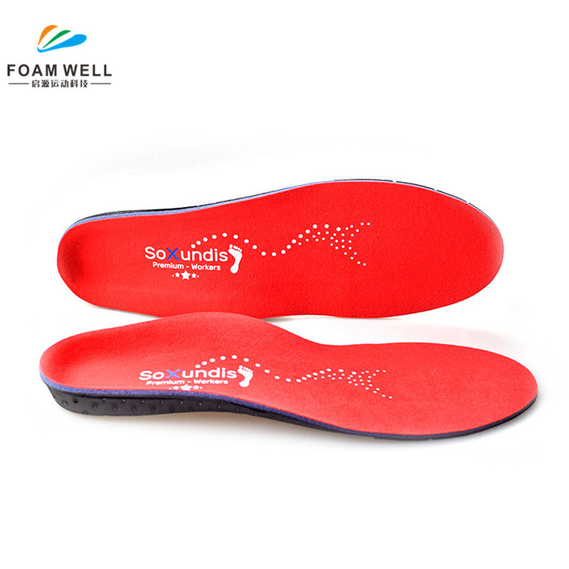 Hot Eladó PU Foam EVA Shoe Inserts for Plantar Fasitis Flat Foot High Arch Support Orthotics Insoles