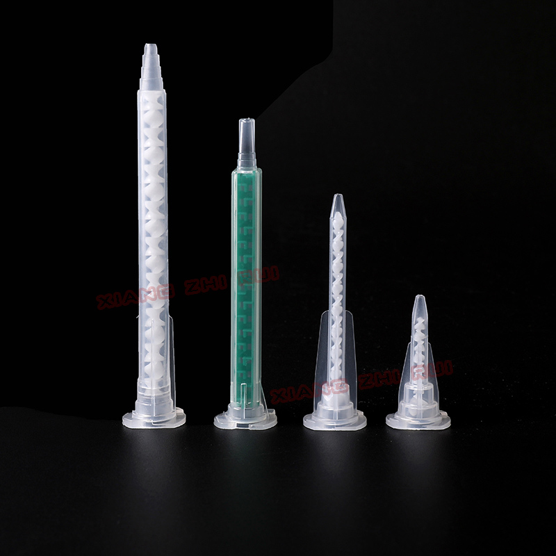 Resin Static Mixer MA6-16(zöld),MA3.0-17S, mix Nozzles for Duo Pack Epoxies Bayonet Square POM Material Mix Tube