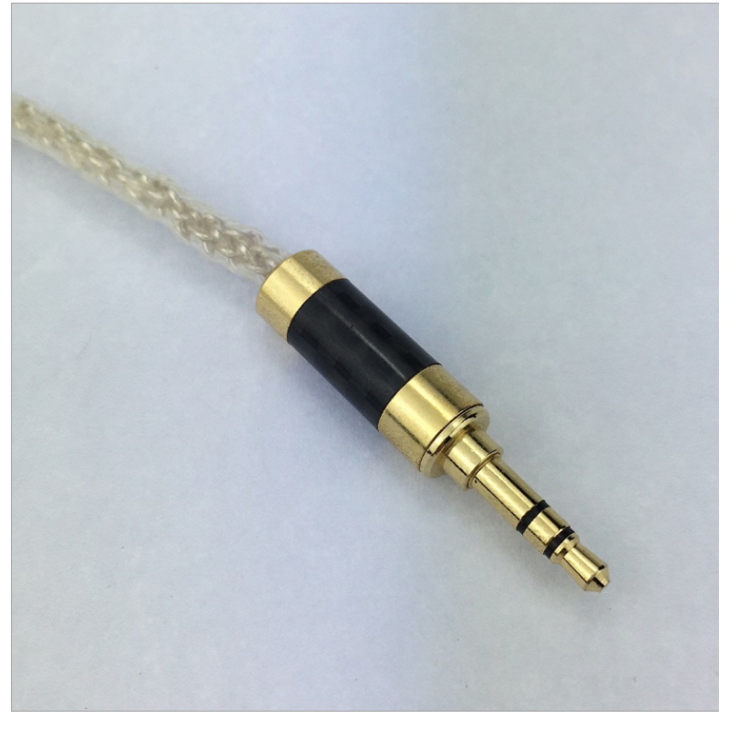 Sztereo autós audiokábel 8 szál, hím és női fém könyökhosszabbító kábel DIY csatlakozással