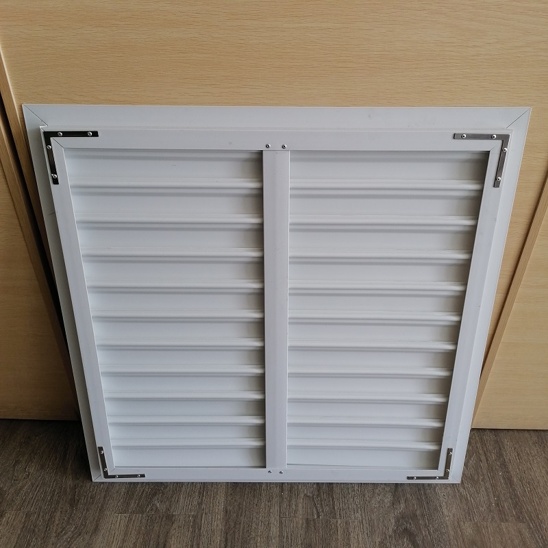 PVC redőnyök vezeték nélküli üveg acél szellőztető üveg acél kipufogóventilátor számára