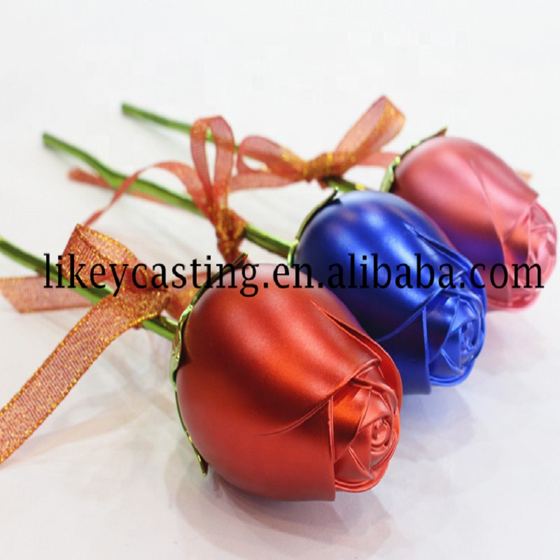 Eredeti gyári OEM nagynyomású kovácsolt alumíniumöntvény és dekorációs ajándék és örökzöld rózsa