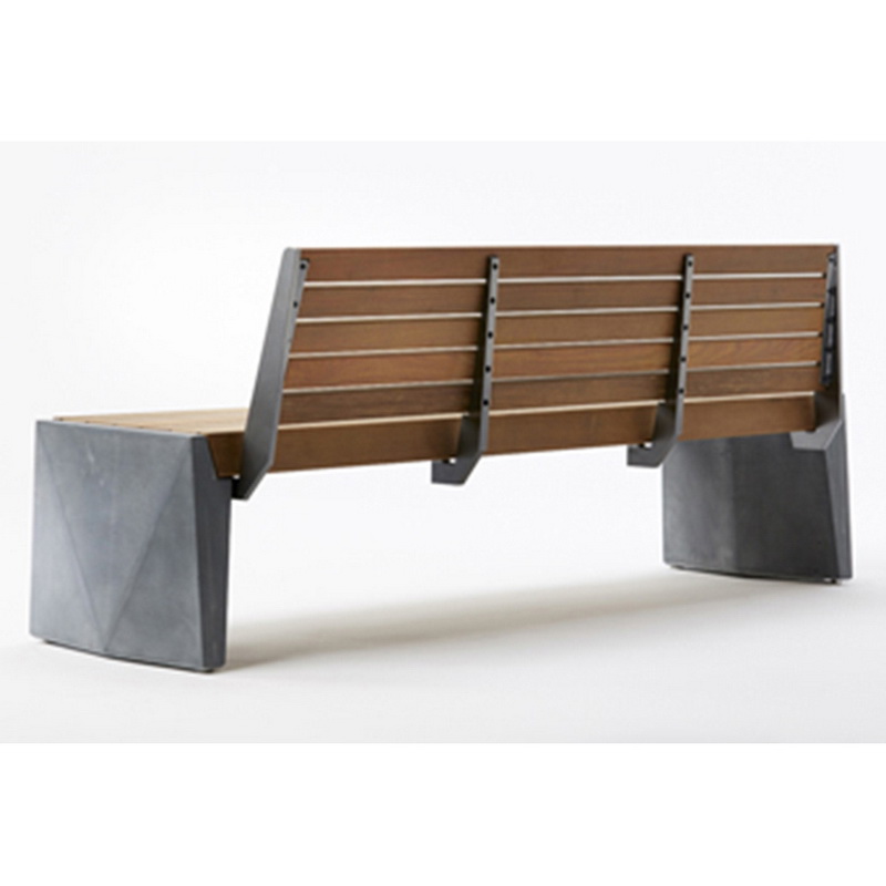Új Design Wood Színek High Quality Solar Smart Bench