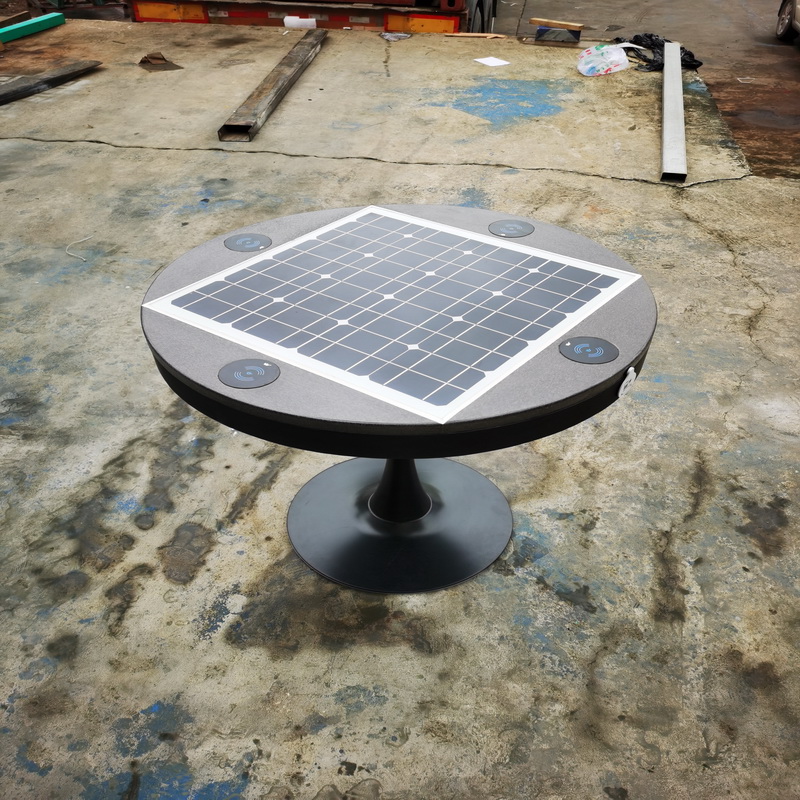 Vezeték nélküli töltő Intelligens Wifi multifunkciós High Quality Outdoor Solar table