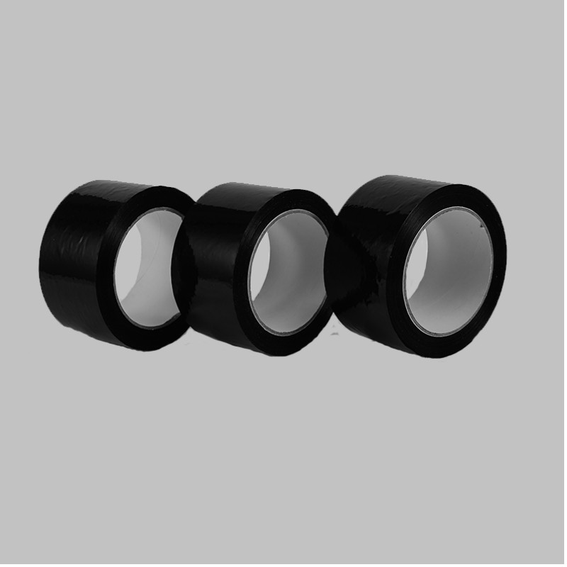 BOPP fekete szalag, szigetelő fekete szalag, tömítés