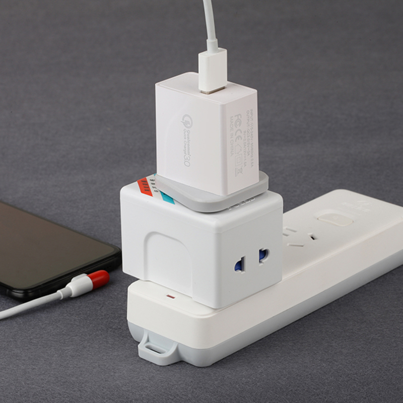 18W QC 3.0 + 2.4A típusú adapter, c típusú USB fali utazótöltő adapter Gyors mobiltelefon-töltő, több portos USB-töltők