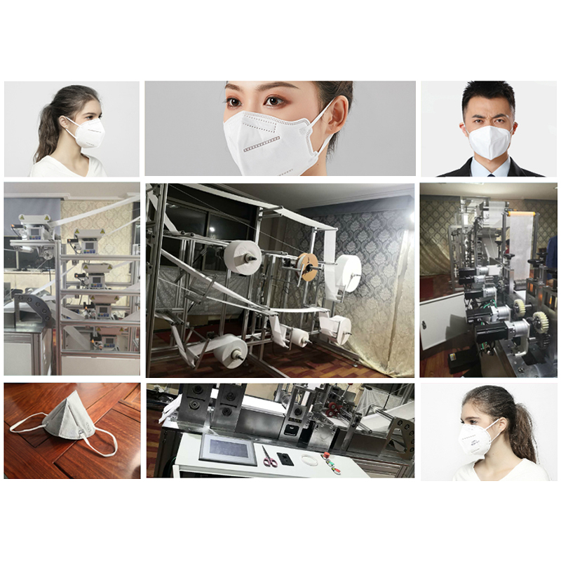 N95 automatikus maszk gép