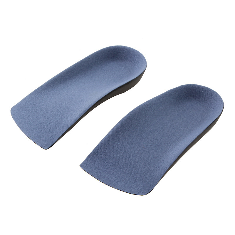 3/4 Hosszúság PU Hard Plastic High Quality Customs Flat Feet Arch Support Ortoppedic Shoe Insoles