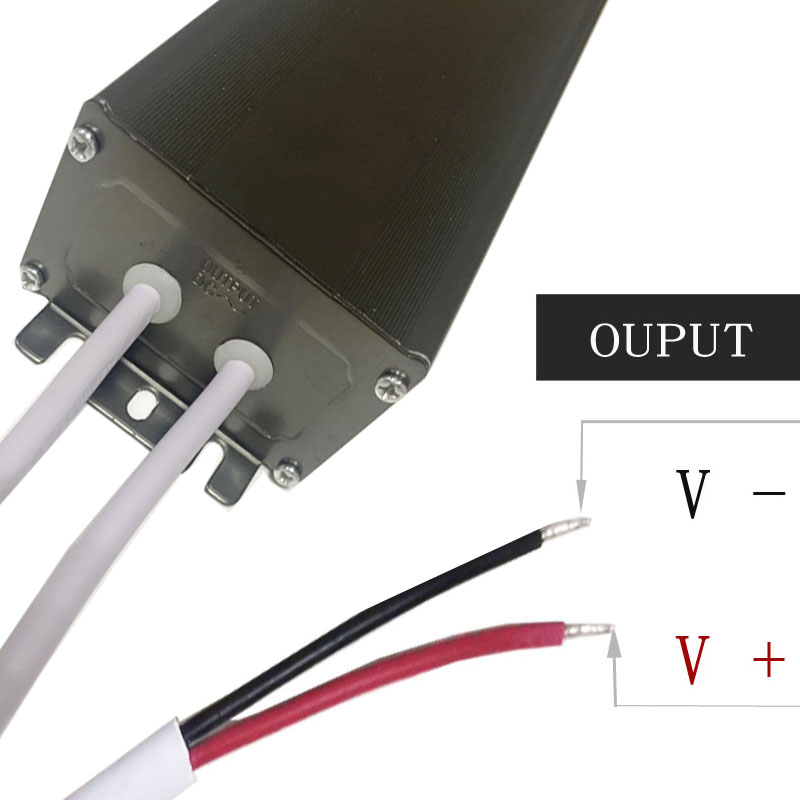 állandó nyomású állandó feszültségű vízálló led meghajtó alumínium burkolat 12V250W