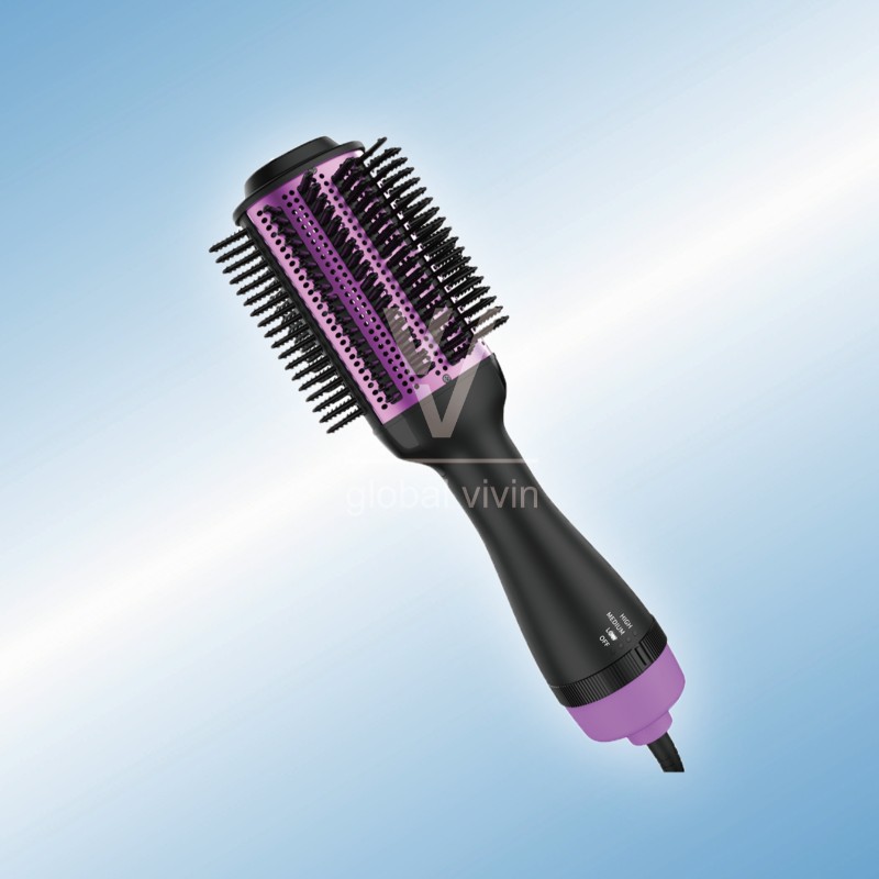 4-in-1 Barbed Teeth Hot Air Brush-VVVD06