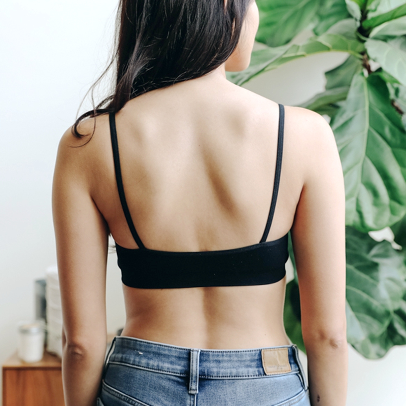 GA-5342 Grace Girl Seamless Front Multi-Strappy Jóga stílusú Bralette