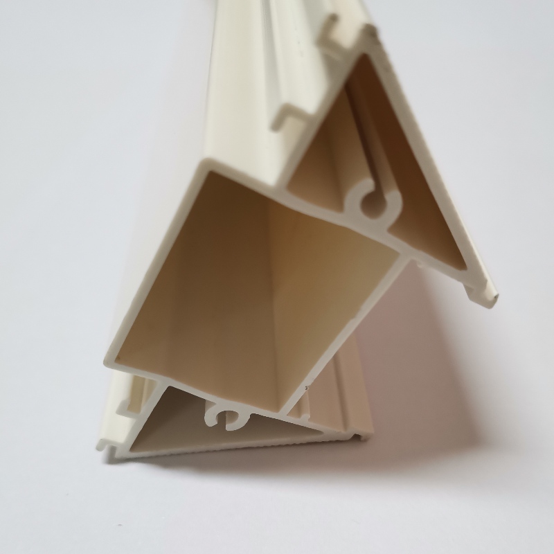 Egyedi extrudált műanyag profil extrudált, pvc műanyag szelvény kínai műanyag gyártótól csúszó világításhoz