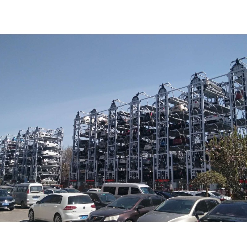 Intelligens vertikális forgóautó parkoló rendszer Kína elektromos parkolási lift Automatikus parkolási megoldás