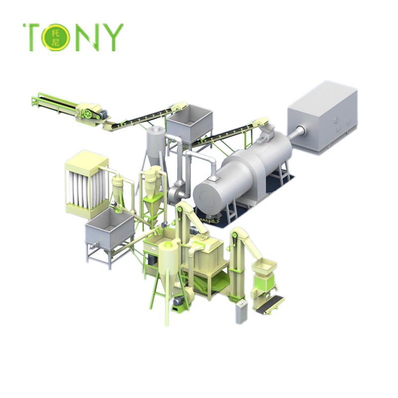 Biomassza pellet gyártósor