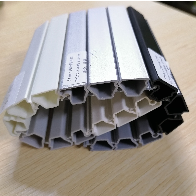 tűzálló PVC redőny léc pvc redőnyök profil koextrudált pvc profil léc a szekrény ajtajához