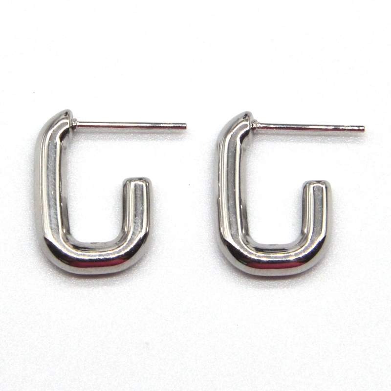 Hipoallergén betűs fülbevalók női modell lány rozsdamentes acélból nikkelmentes ajándékok barátnőknek, feleségeknek, lányoknak és nővéreknek, unokahúgoknak, Kína, Ruifanbao ékszergyár