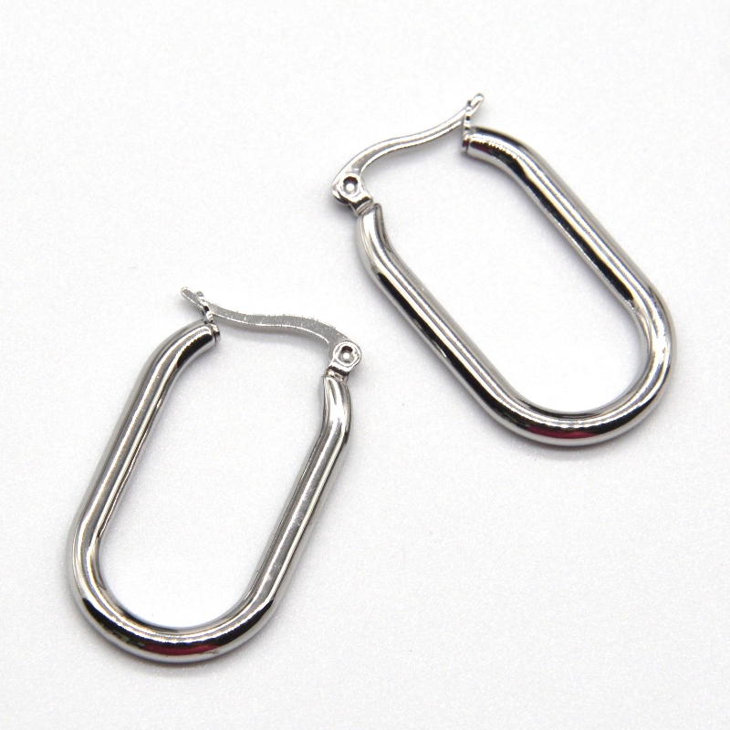 Kerek fülbevalók női lányok gyönyörű ékszer ajándékok hipoallergén Kína Ruifanbao ékszerfeldolgozó gyár