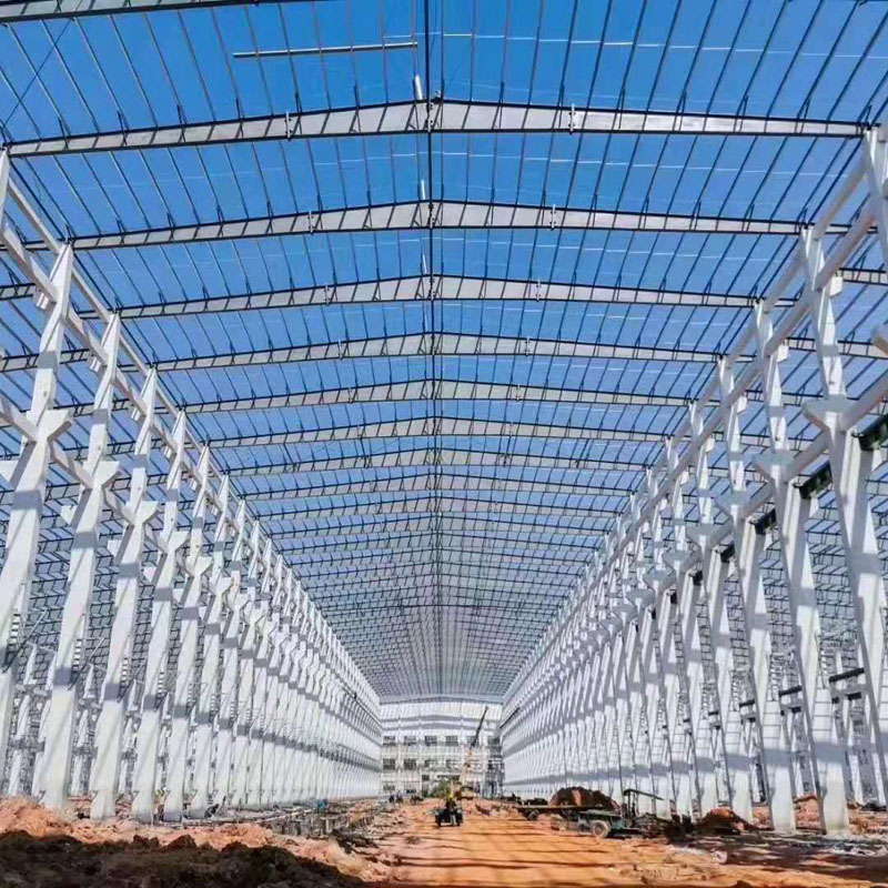 Nagykereskedelmi testreszabott ipari acélszerkezet sorozatú épület műhelyraktár