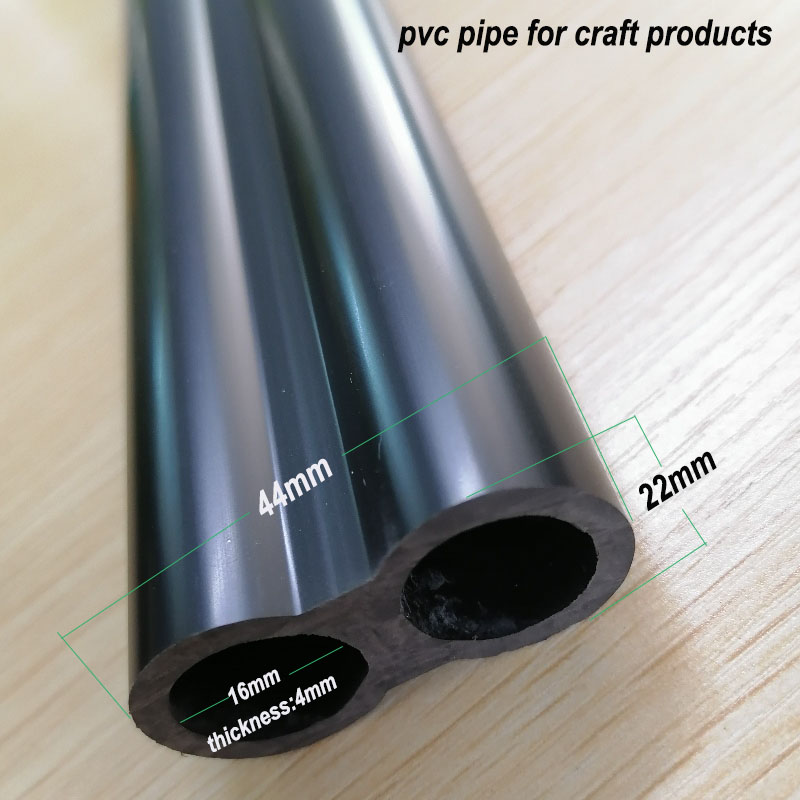 ipari szintű fekete PVC cső kézi vasúthoz használatos, egyedi műanyag játékhoz