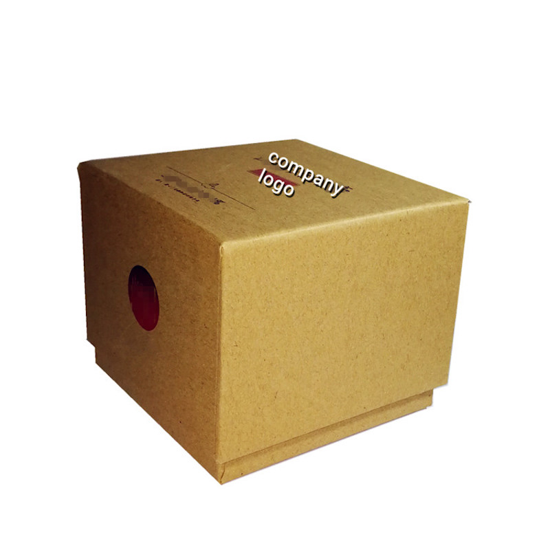 A Paper Box Company egyedi gyártmányú csúcsminőségű kraft díszdoboz a mogyoróvaj számára