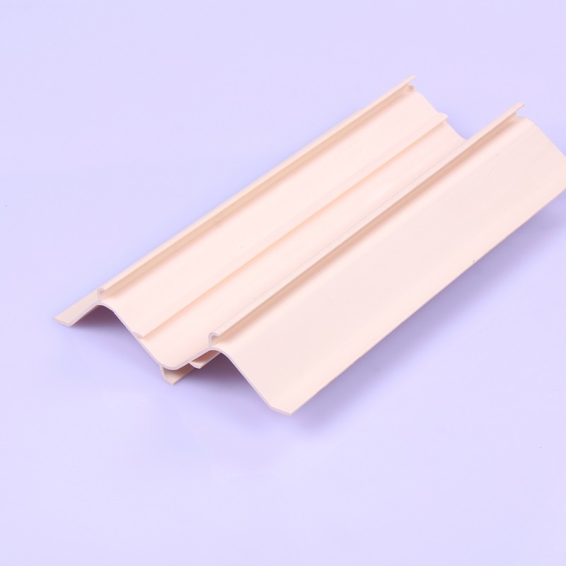 egyedi PVC műanyag panel lapátprofil a cseppelválasztó profilokhoz