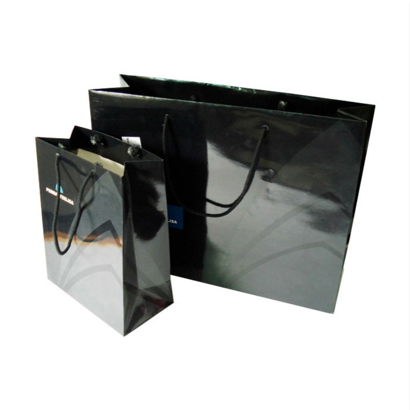 Kiskereskedelmi táskák Fekete színű nyomtatott táskák a nadrágokhoz