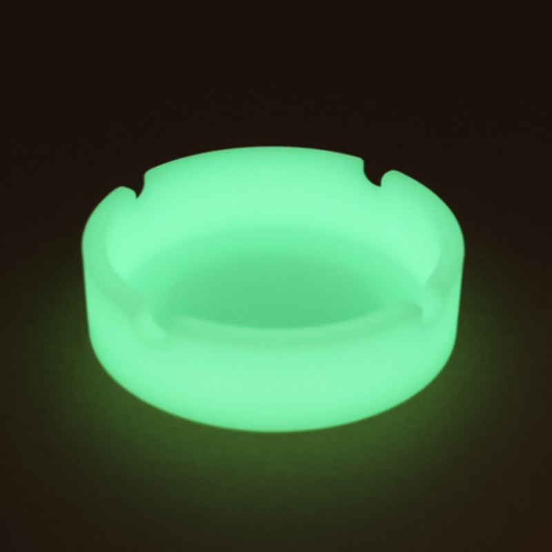 Kerek világító hamutartó