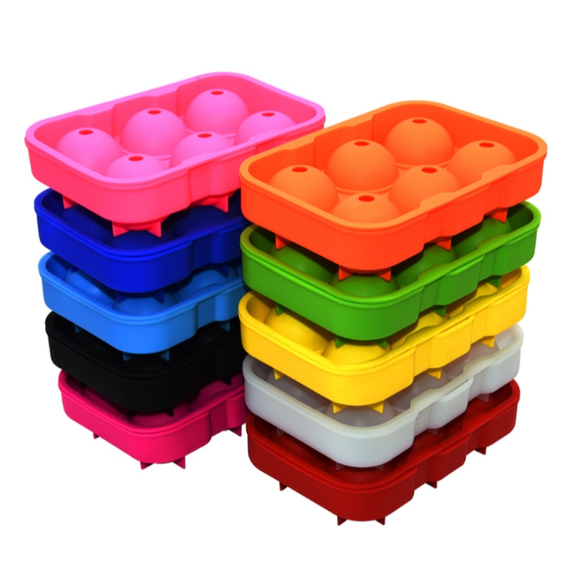 Speciális jégmodell 10 színes spot whiskyhez, 6 lyukú jégkorong formához, vízálló jégkészítőhöz