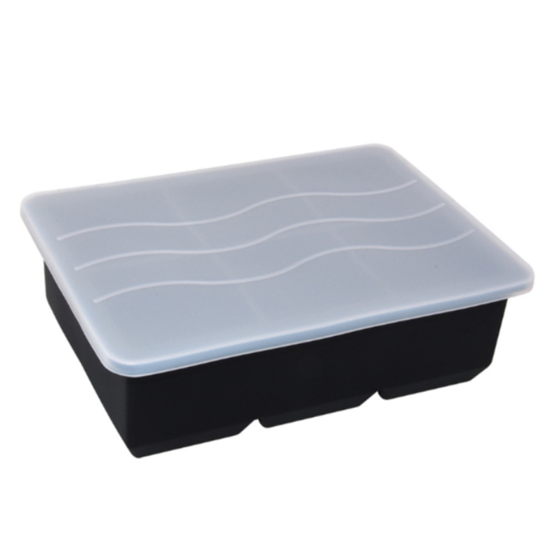 Szilikagél jégrács 8 rácsos jégrács modell 8 rácsos jégrács fedéllel