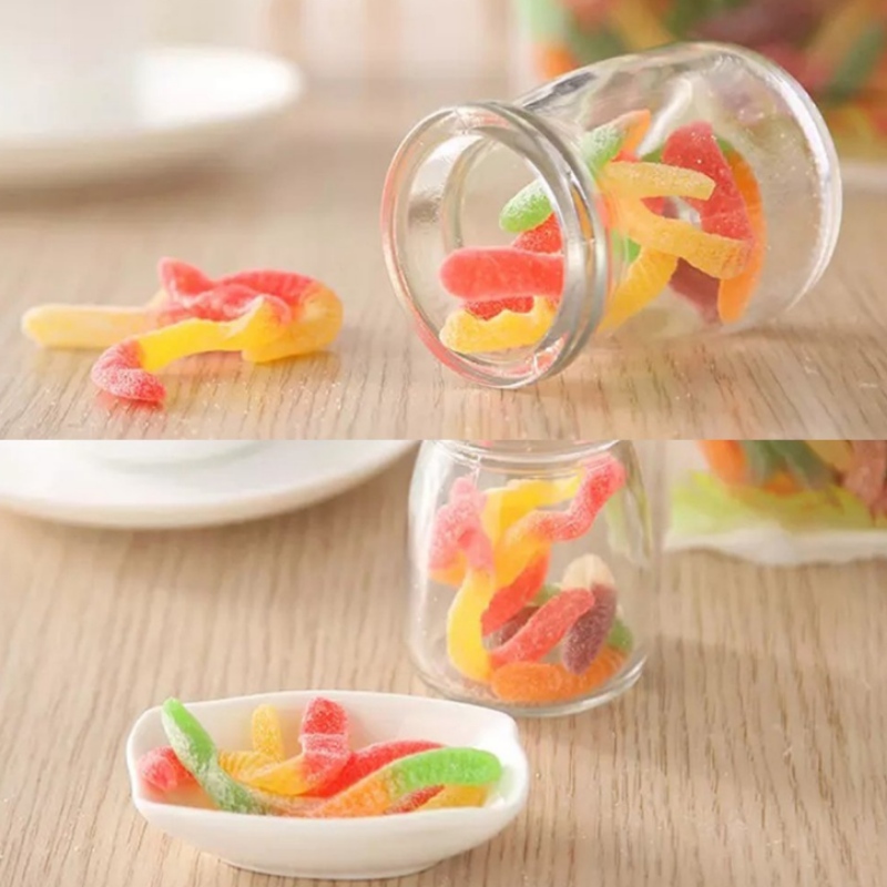 Szilikon féreg, cukorka, hernyó alakú hal, rovar, csokoládé, kis kígyó jégrács