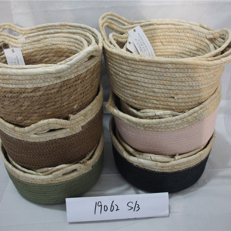 Rattan ovális szőtt kosár ajándékokhoz piknik üres gyümölcs ajándék kosarak kézzel szőtt kerti tartó zöldségek tárolásához