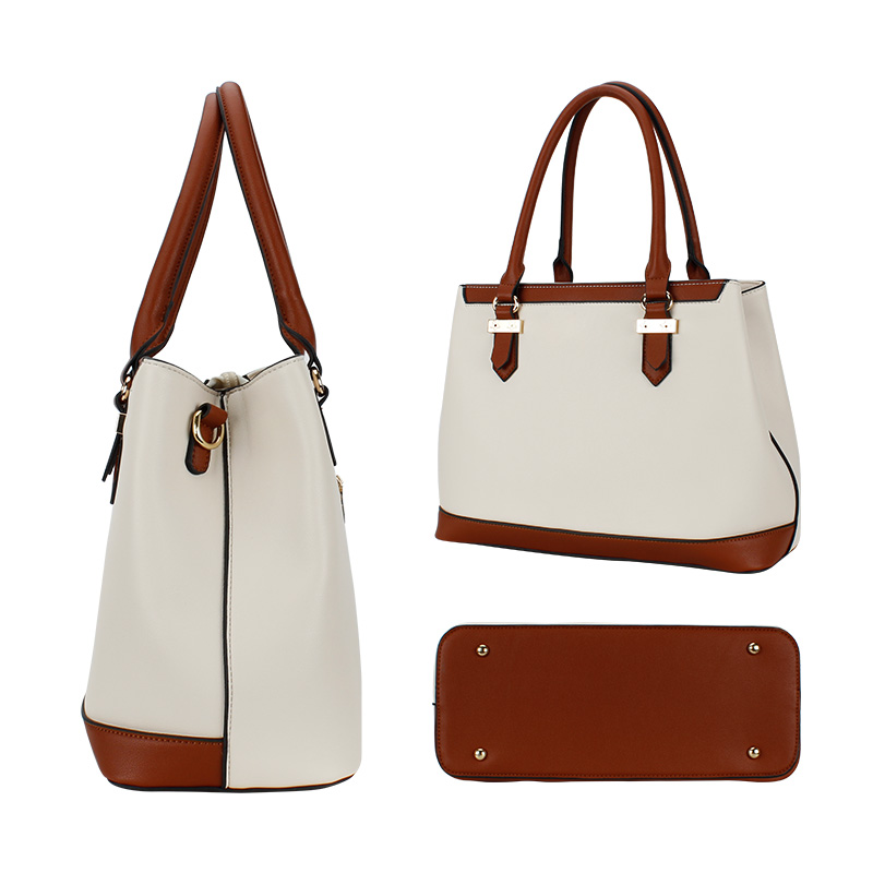 Alkalmi Office női kézitáskák, színes ütközéses stílusú női kézitáskák-HZLSHB039