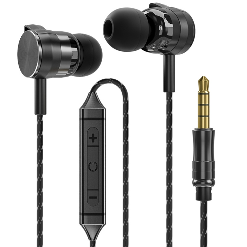 Testreszabott nyomtatási logó a terméken és a csomagon elérhető nagykereskedelmi kínai beszállítók forró értékesítési fém fülhallgató